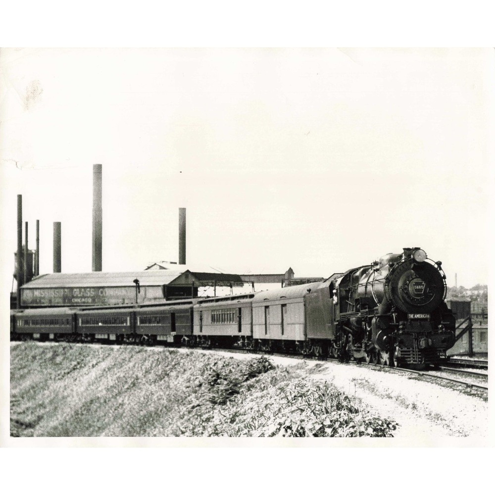 PRR Pennsylvania Railroad K4s 4-6-2 #5480 The American Steam Train 8x10 Photo